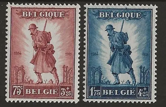 België 1932 - Infanterie - OBP/COB 351/52
