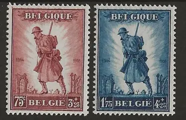 België 1932 - Infanterie - OBP/COB 351/52