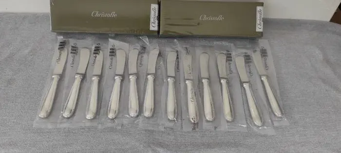 Christofle, Hotel - verspreiders (12) - Verzilverd - Trianon