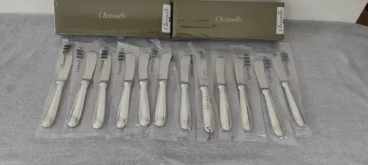 Christofle, Hotel - verspreiders (12) - Verzilverd - Trianon