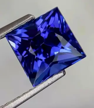 Blauw, Paars Tanzaniet - 2.80 ct