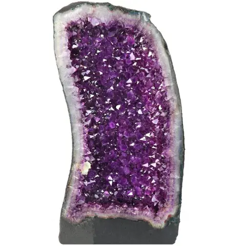 AA Kwaliteit - 'Intense' Amethist - Geode - 37×20×16 cm -