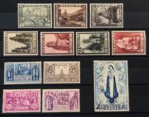 België 1933 - Tweede Orval " Grote Orval" - Volledige reeks POSTFRIS - Mooie centrage - OBP 363/374