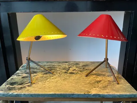 H.Th.J.A. Busquet - Hala Zeist - Tafellamp (2) - Pinokkio