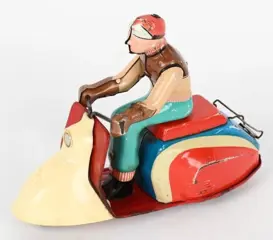 Jouet de fabrication Allemande - mechanische scooter