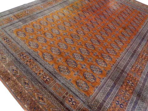 Buchara - No-Reserve - Cleaned Carpet - 372 cm - 278 cm