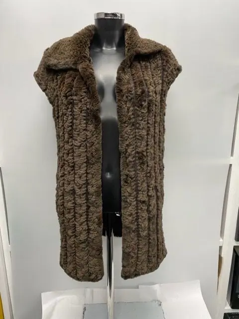 Artisan Furrier - Chinchilla Rex Gilet - Gemaakt in: China