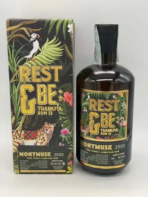 Monymusk 2000 21 years old Rest &amp; Be Thankful - b. 2022