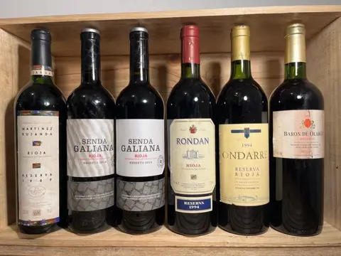 1994 Ondarre, 1994 Rondan, 1989 Mtz Bujanda, 2004 Baron de