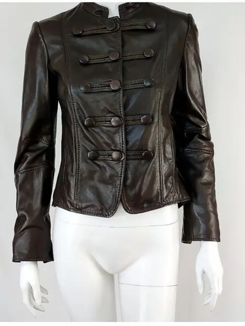 Emporio Armani Leren jas