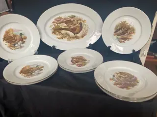 Limoges - 10-delig Wildservies (10) - Porselein