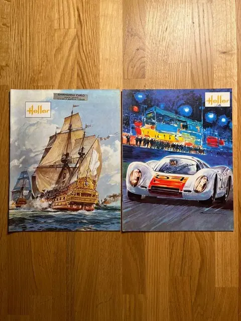 Heller model kits - Zeldzame catalogi 68/69 - 1960-1969