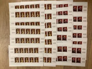 Monaco 1991 - Prince and Princess of Monaco - high facial value - in sheets - mint** - Yvert n°1787 et 1788 x 120 exemplaires
