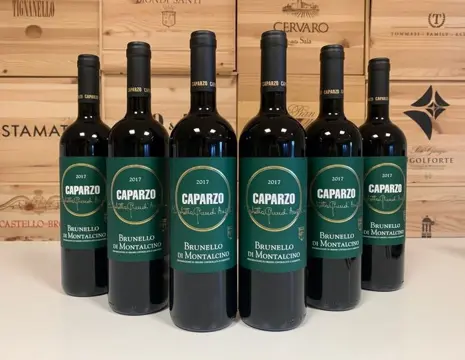 2017 Caparzo - Brunello di Montalcino - 6 Flessen (0.75