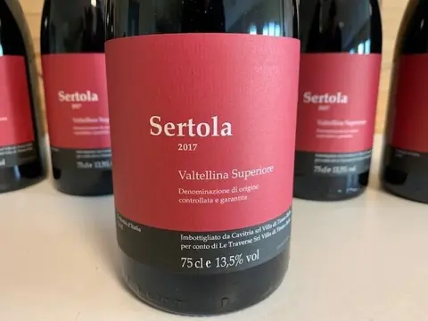 2017 Triacca - Rosso Valtellina Superiore " Sertola" - Lombardije - 6 Flessen (0.75 liter)