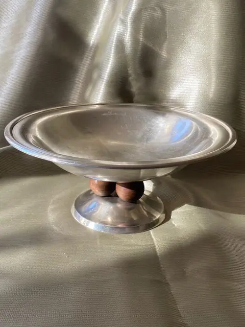 Schaal/kom - Art Deco - Hout, Rozenhout