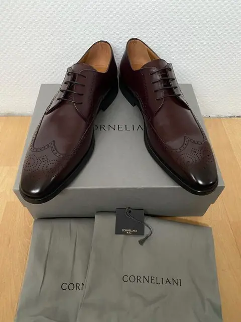 Corneliani - NEW - Made in italy - Brown - Leather - Luxury