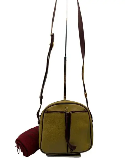 Cartier - Bordeaux and Yellow - Schoudertas