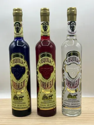 Corralejo - Blanco - Anejo - Reposado - 70cl - 3 flessen