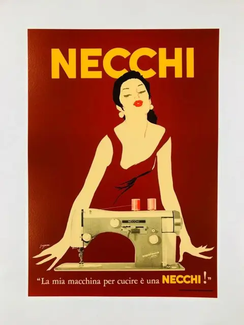 Jeanne Grignani - Necchi - "La mia macchina per cucire è