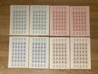 Monaco 1993 - Standard use series - very high facial value sheets - mint** - in sheets - Yvert n°1881 à 1884 x 60 exemplaires