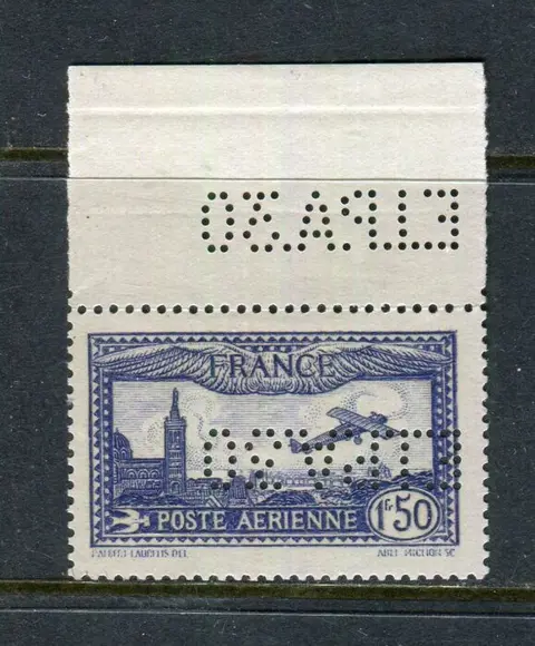 Frankrijk 1930 - Rare n° 6 c. MNH, sheet edge, Von der Weid certificate
