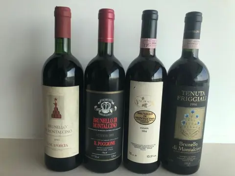1990 Col d'Orcia, 1993 Il Poggione, 1994 Val di Suga &amp;