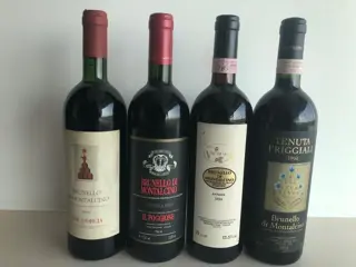 1990 Col d'Orcia, 1993 Il Poggione, 1994 Val di Suga &amp;