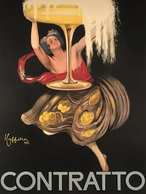 Leonetto Cappiello - Contratto (70 x 100 cm) - 2019