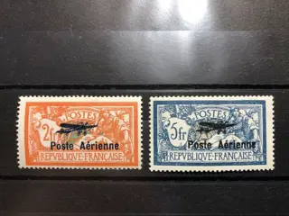 Frankrijk - Airmail stamps, VF Invisible hinges - Yvert & Tellier 2023