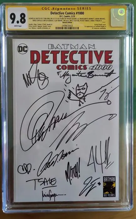 Batman - Batman Detective Comics # 1000 (11 x signiert) - Uniek exemplaar (2019)
