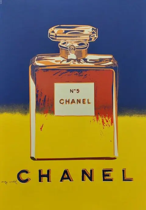 Andy Warhol (after) - Chanel silkscreen - 1997