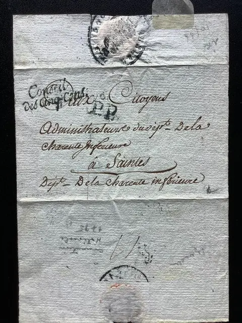 Frankrijk - Very rare letter from the Council of Five Hundred