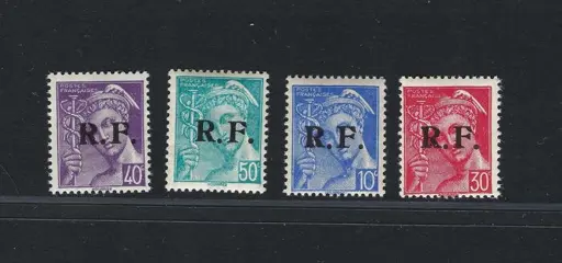 Frankrijk - Mint** Lot of stamps of the Liberation of Salon en Provence, Mercure type