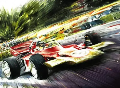 Lotus 72 Gold Leaf 1970 - Formule 1 - Jochen Rindt -
