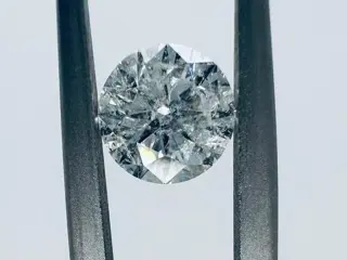 1 pcs Diamant - 1.01 ct - Briljant, Rond - F - P2