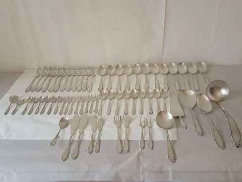 Georg Nilsson - Gero 90 - Cutlery set (61) - Verzilverd