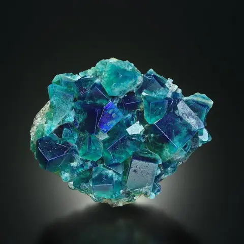 Van het allerbeste niveau! Fluorescerende FLUORITE uit