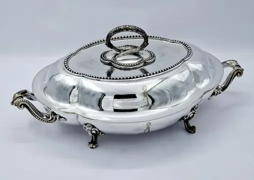 Elkington &amp; Co - Voorgerecht/Serveerschotel Met Deksel