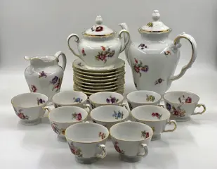 Richard Ginori - Koffieservies voor 10 (23) - Porselein