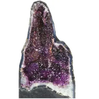 AA Kwaliteit - 'Vivid' Amethist - Geode - 37×20×16 cm -