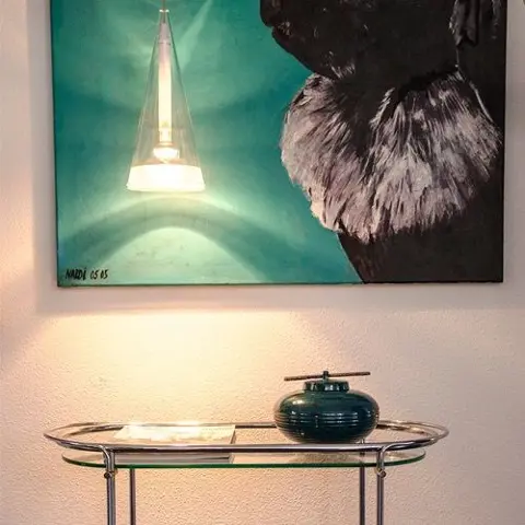 Achille Castiglioni - Flos - Hanglamp (1) - FUCSIA 1