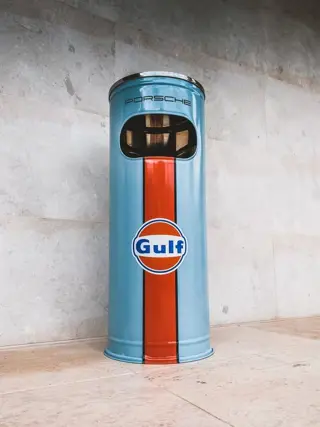 Decoratief object - Gulf Standing Ashtray Bin - PK Werks -