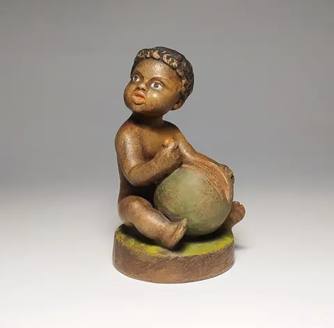 József Gondos (1909-1987) - Kleine Afrikaanse jongen met