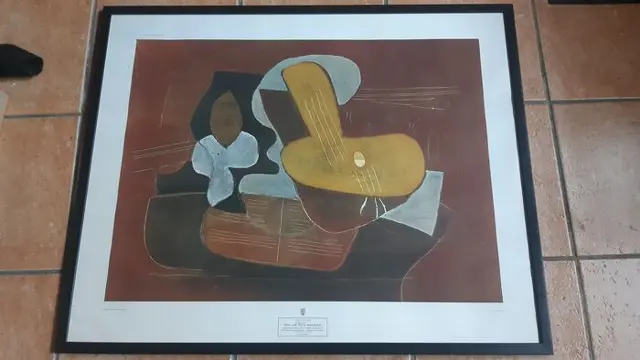 Pablo Picasso - Still life with mandolin (Picasso) - 1968 -