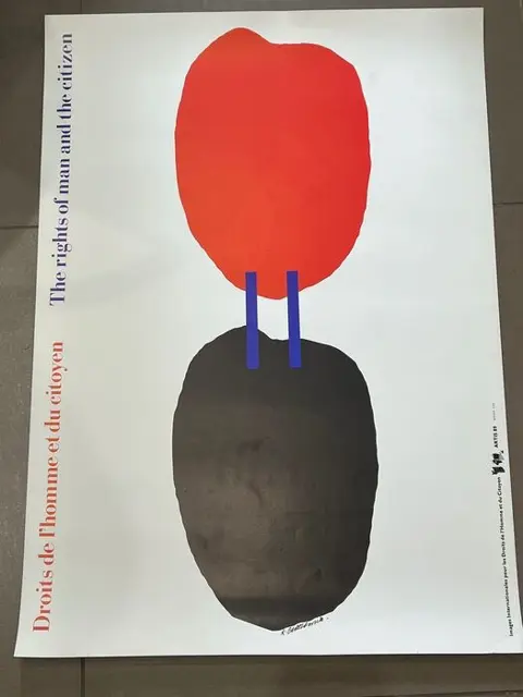 Roman Cieslewicz - Diritti dell’uomo e del cittadino - 1989