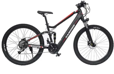 RANDRIDE YS90 Electric Bike 1000W Motor 45km/h Max