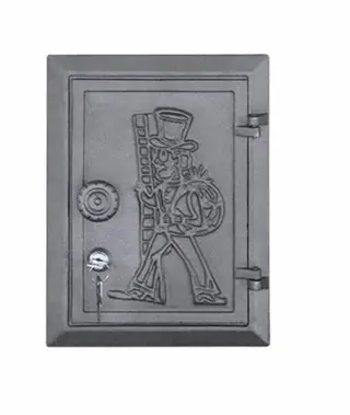 Brandwerende deur, reinigings klep , haarddeur