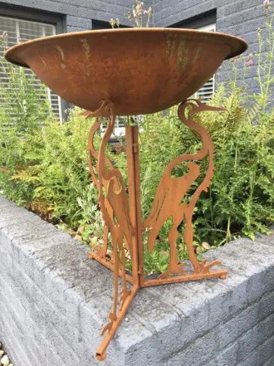 Vuurkorf , bloembak , eiger , tuinvuurkorf ,tuinhaard