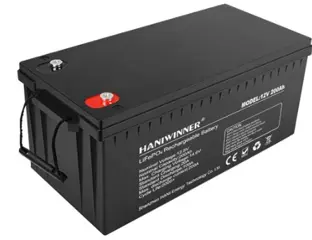 HANIWINNER HD009-12 12.8V 200Ah LiFePO4 Lithium Battery